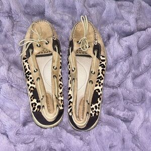 9M Cheetah Print Sperry’s